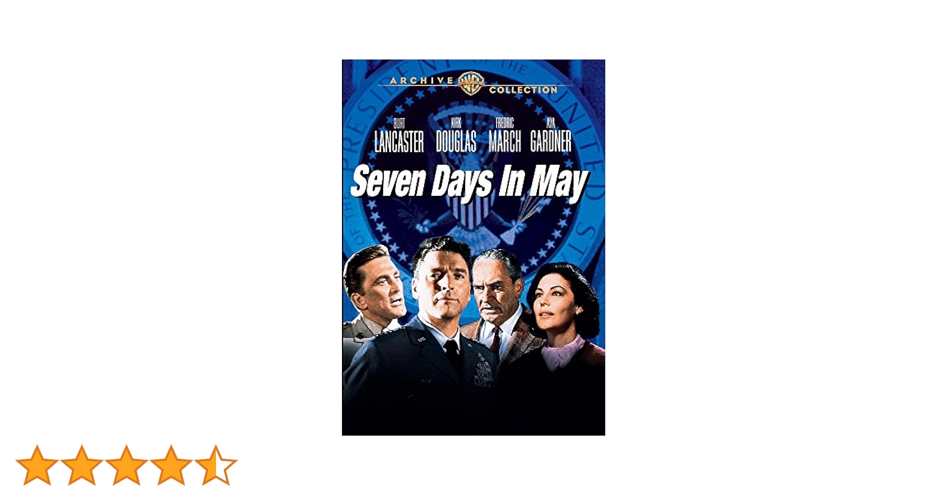 【中古】五月の七日間 Seven Days In May DVD 中古】五月の七日間 Seven Days In May DVD - メルカリ